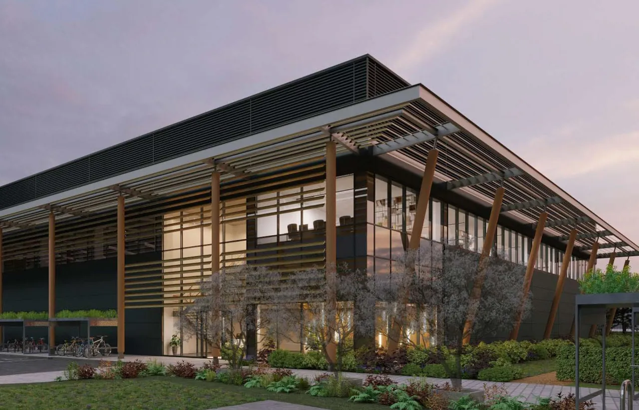 CGI of the Nova Hi Tech/R&D building, Oxford