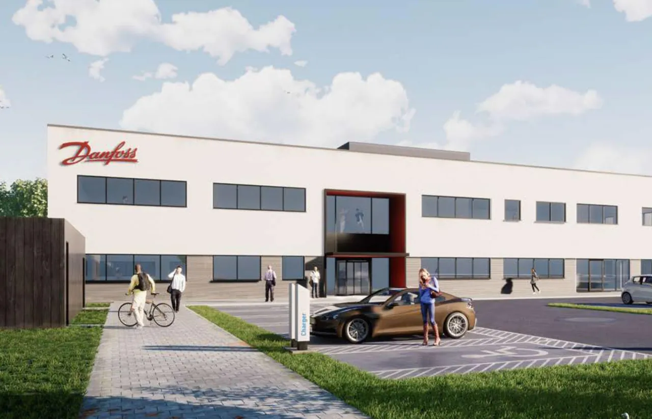 The Danfoss building at Shawfair Business Park, Midlothian